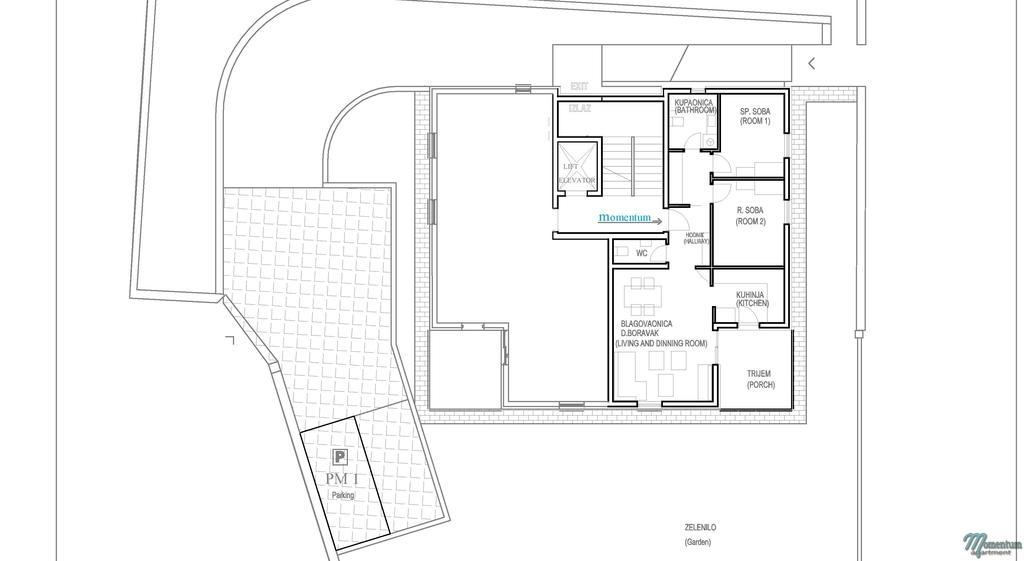 Momentum Apartment Split Rom bilde